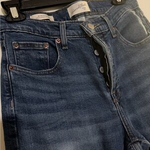 Universal Thread Women's Dark Blue Ankle Jeans